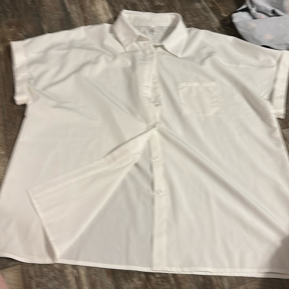 White button up